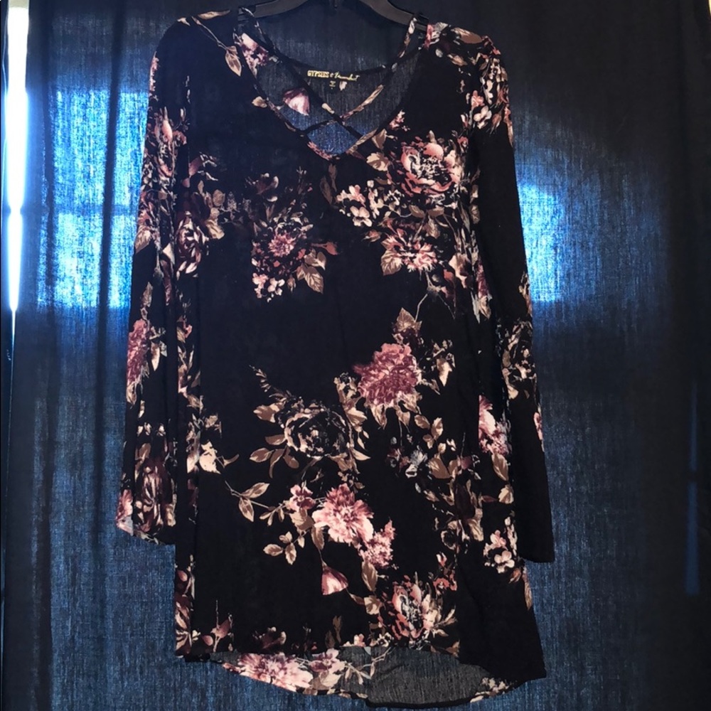 Floral Shift Dress